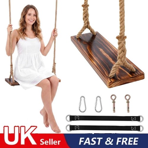 Wood tree swing seat wooden - tree,
