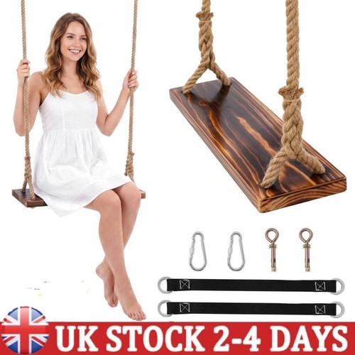 Wood tree swing seat - wood,