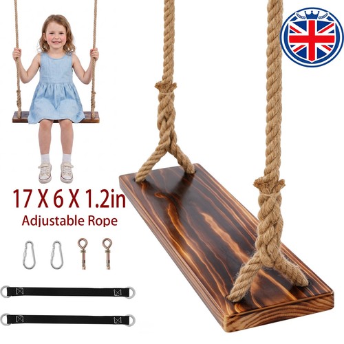 Wood tree swing - wood, seat