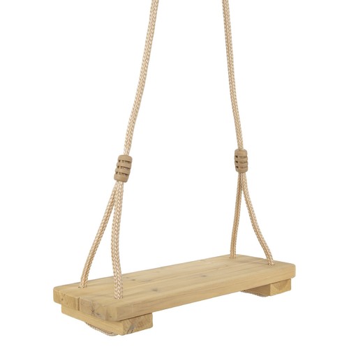 Wooden swing seat - wooden, tree