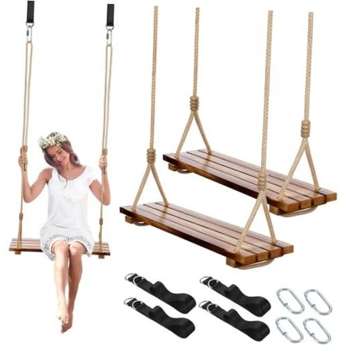 Pcs wood swing seat - wood,