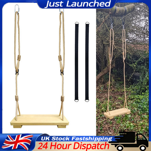 Wood tree swing - seat, indoor