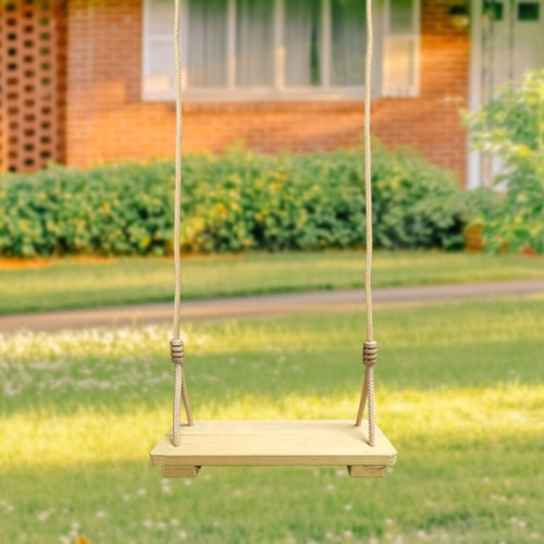 Wood tree swing seat indoor - swing,