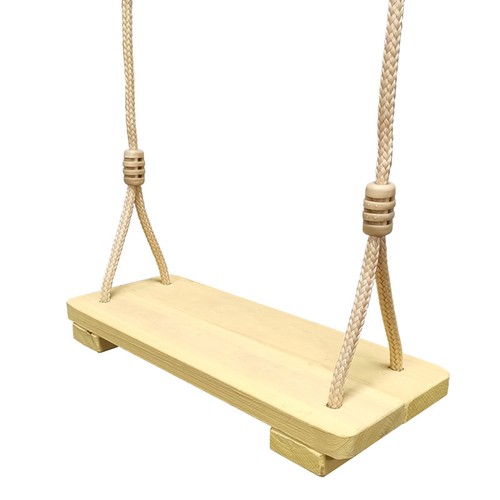 Wood tree swing seat - swing, indoor