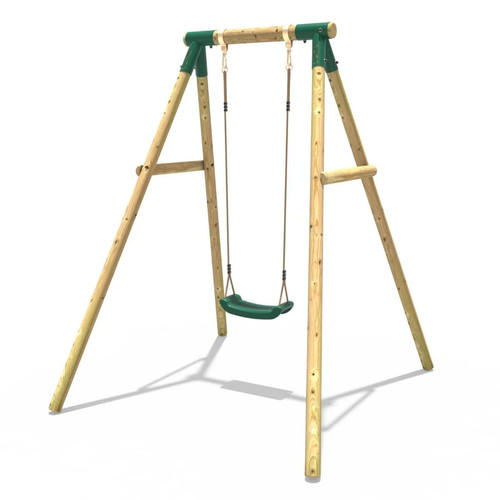 Rebo wooden garden swing set - garden,