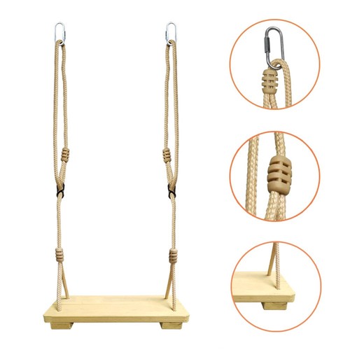 Wood tree swing - wood,