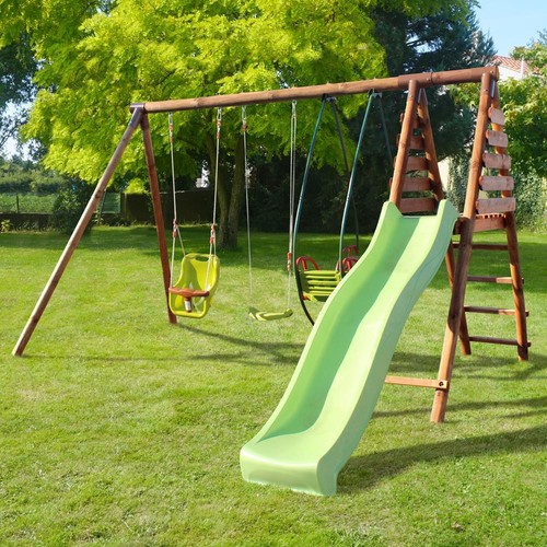 Soulet colza wooden swing set - soulet,