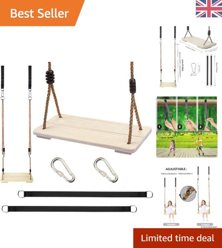 Durable wooden swing set - swing,