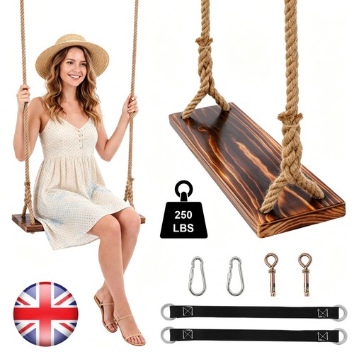 Wood tree swing - tree,