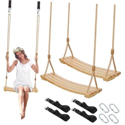 Pcs wood swing seat - swing,