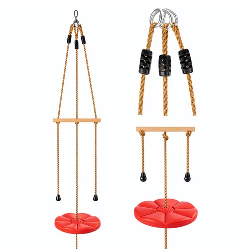 Wooden handle tree - wooden, set