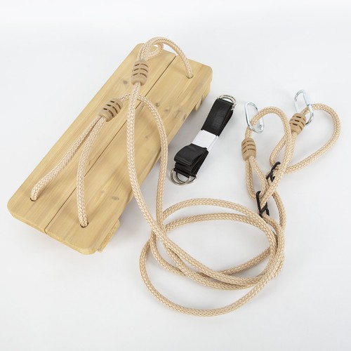 Wooden tree swing seat indoor - swing,